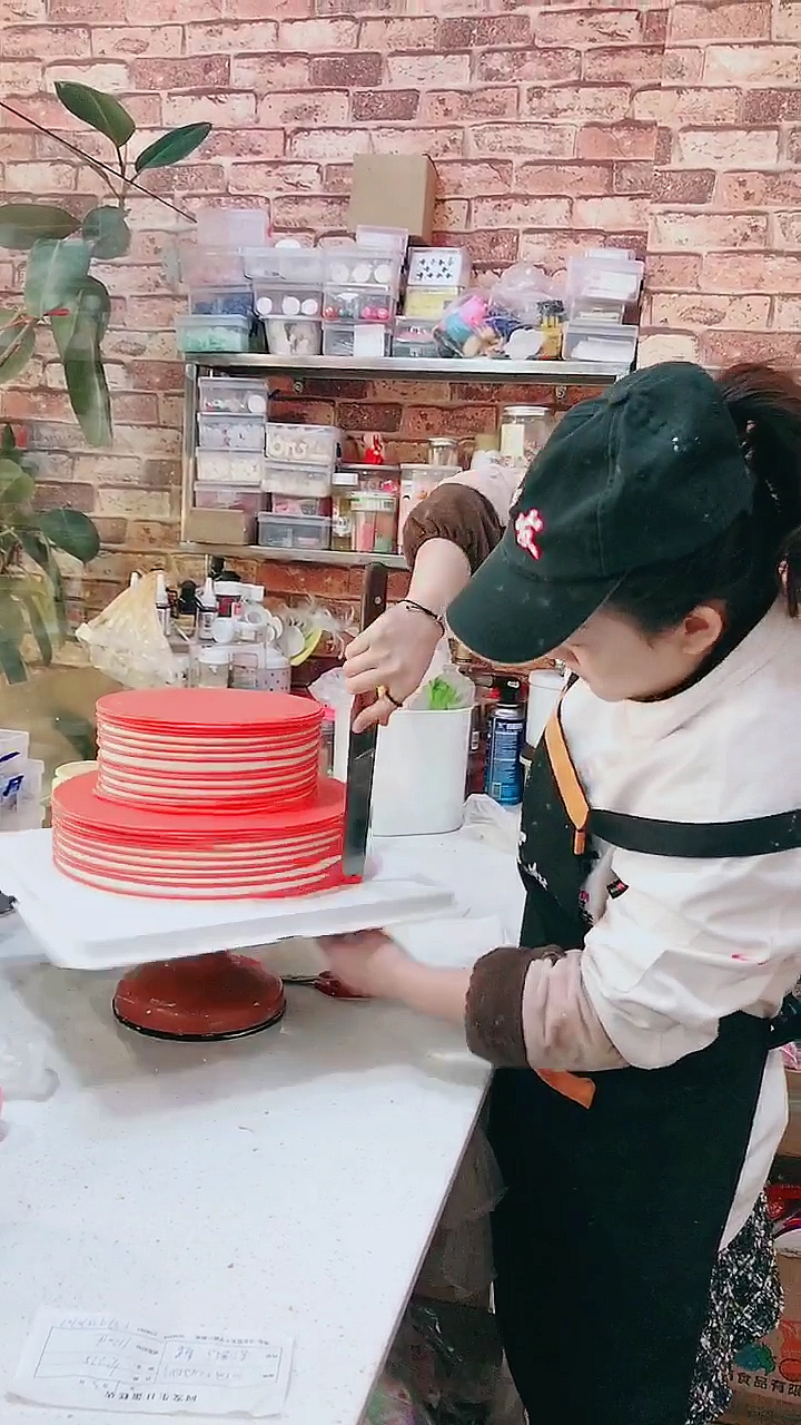 #生日蛋糕#双层祝寿款蛋糕教程来袭