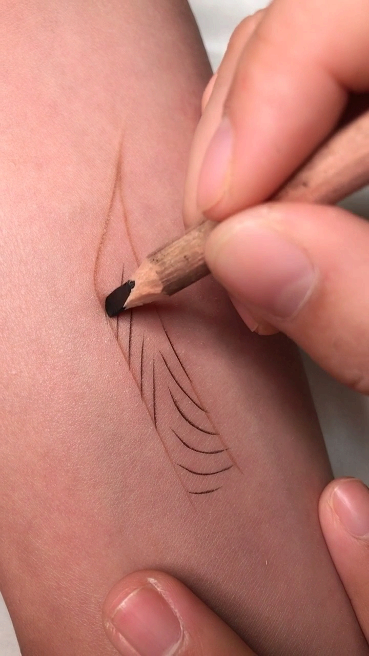 线条眉口诀