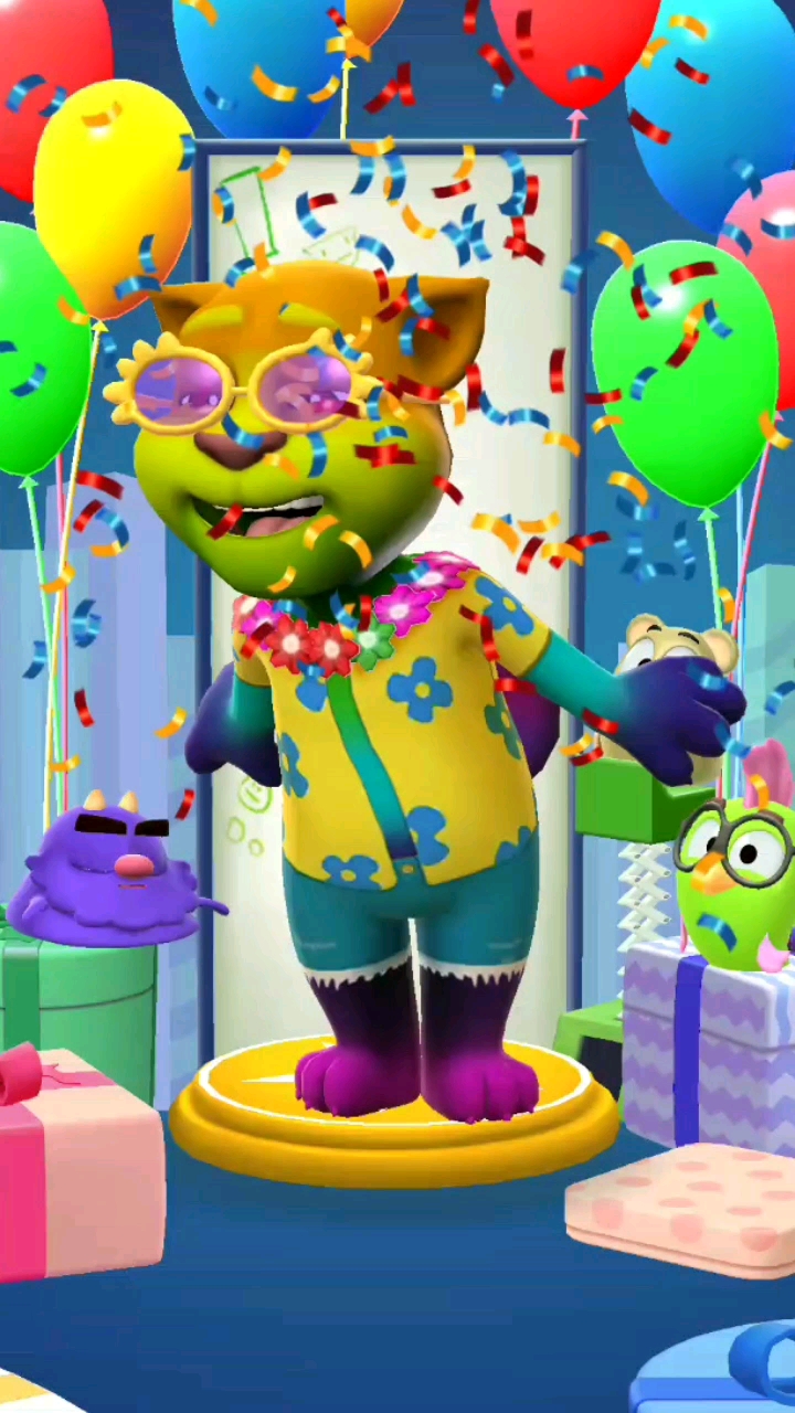 汤姆过生日了,生日快乐!