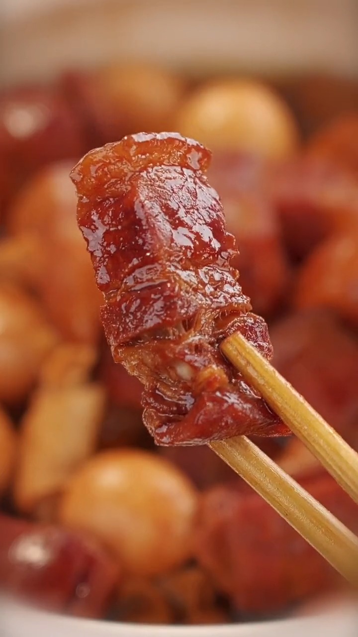 红烧肉做起来如此简单,有锅就能做,红烧肉,红烧肉做法,家常菜,