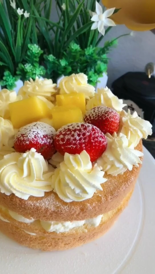 宝宝过生日蛋糕自己做吧