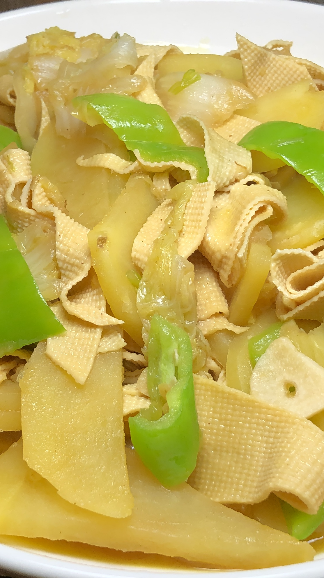 #美食#东北最好吃的家常炖三片,做好了比吃肉还过瘾,做法简单营养健康