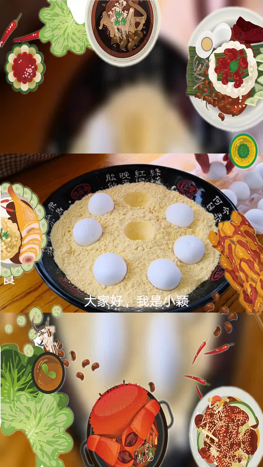 美食一刻—.玉米面里加个汤圆,这样秘制一做,蓬松暄软还拉丝,上桌就扫光