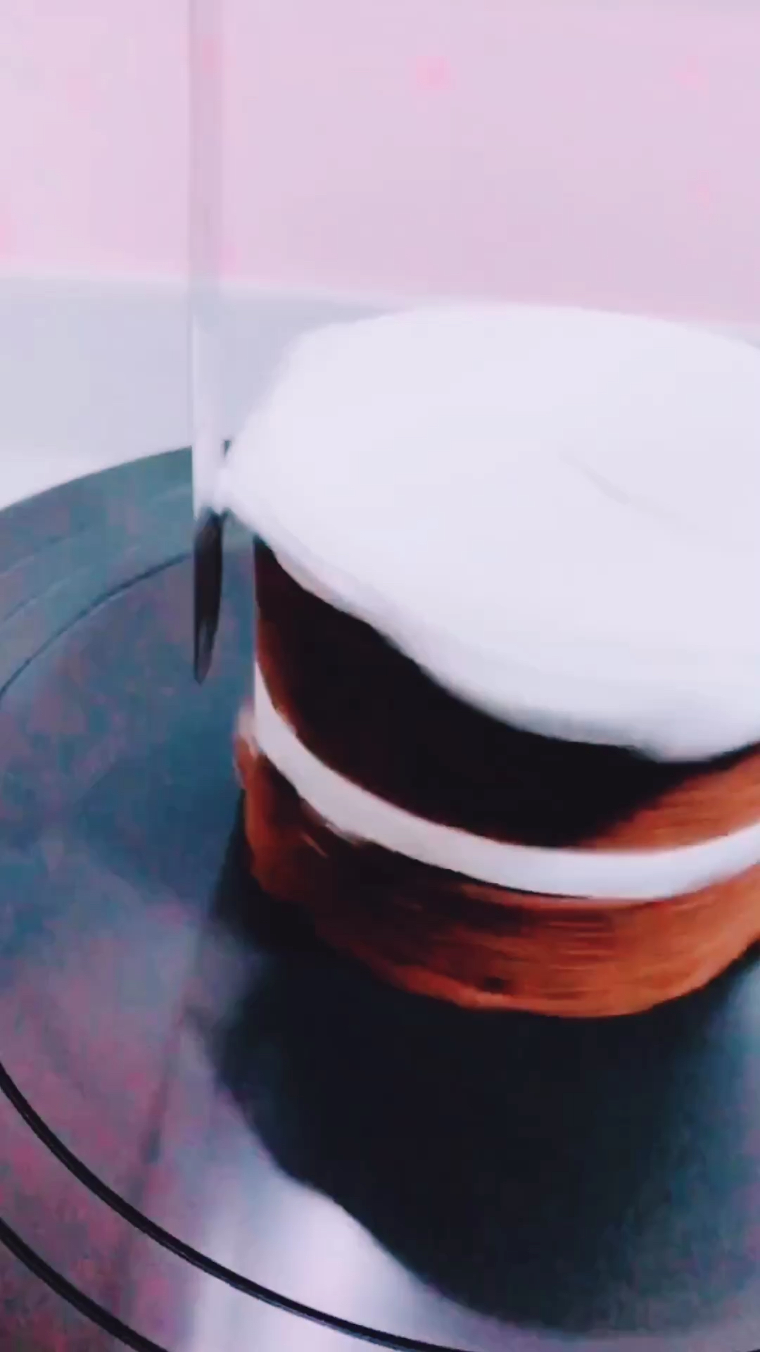 爱心巧克力蛋糕