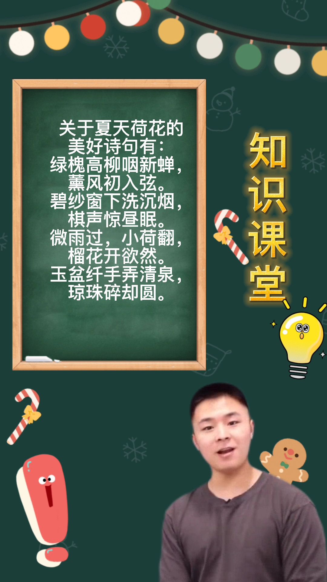 盛夏荷花的美好诗句!