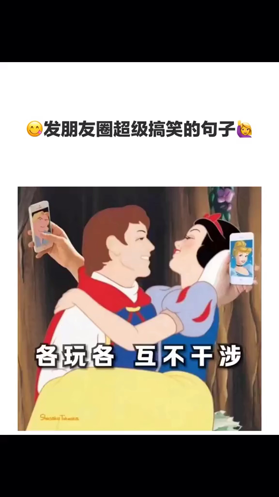 发朋友圈超级搞笑的句子白。各玩各互不干涉