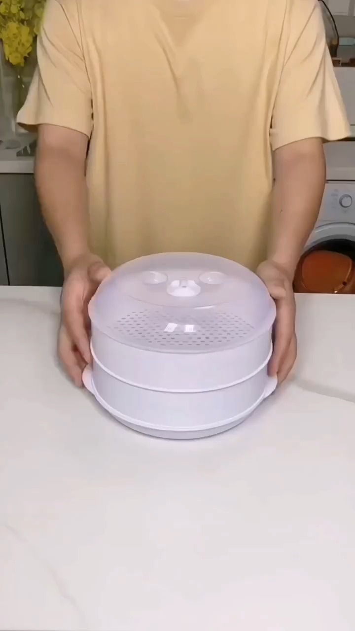 #好物推荐#用这个微波炉蒸盒热馒头和饭菜,能锁住水分,不影响口感,真方便