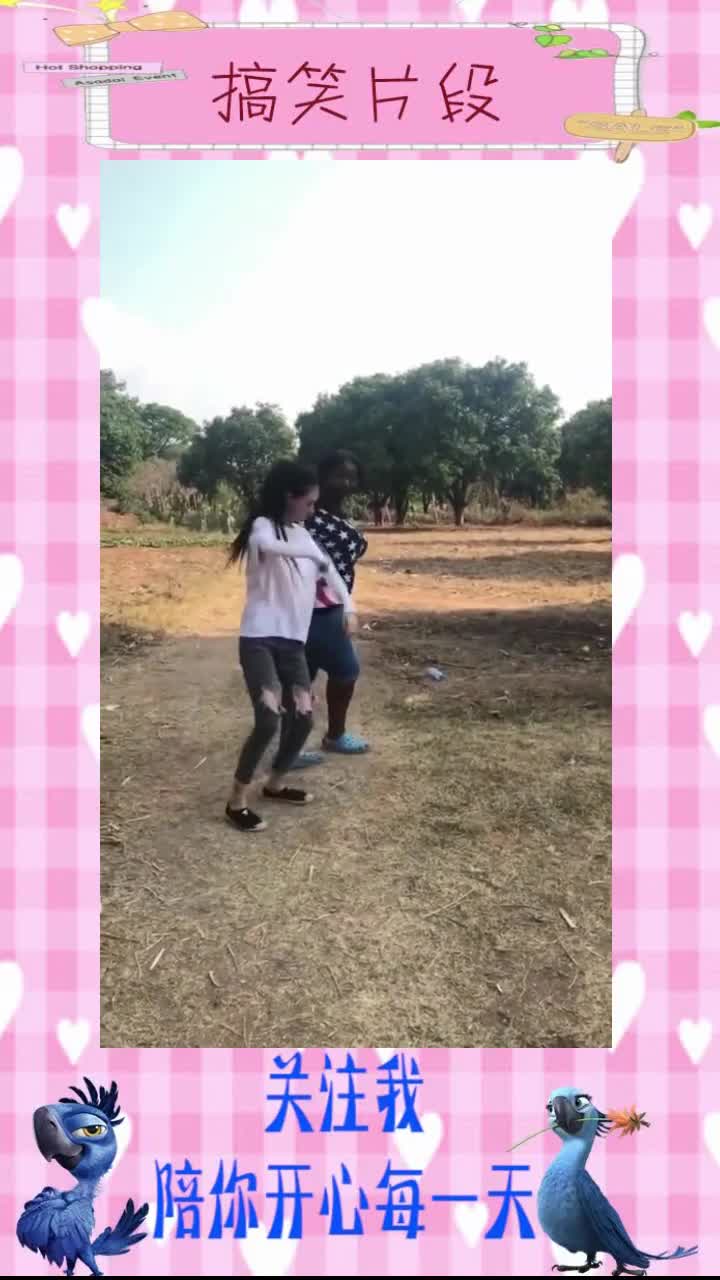 中国女生和非洲女人打架,原来真正的王者,还是战斗民族,搞笑视频