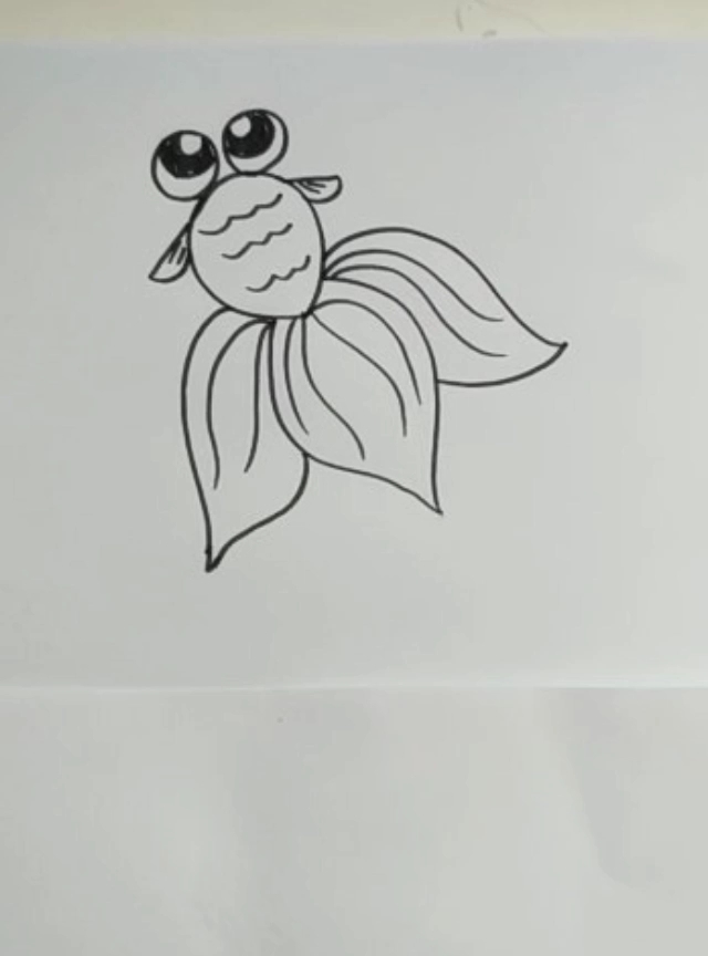金鱼简笔画