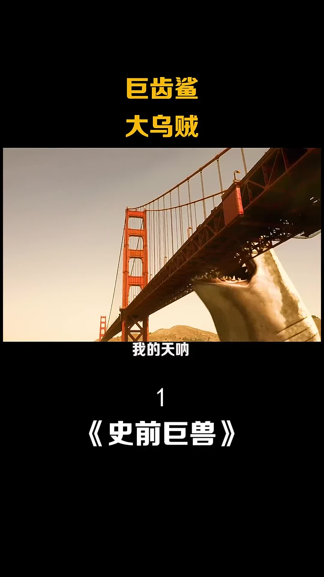 巨齿鲨有多猛,钢铁桥梁都可以咬断(1)