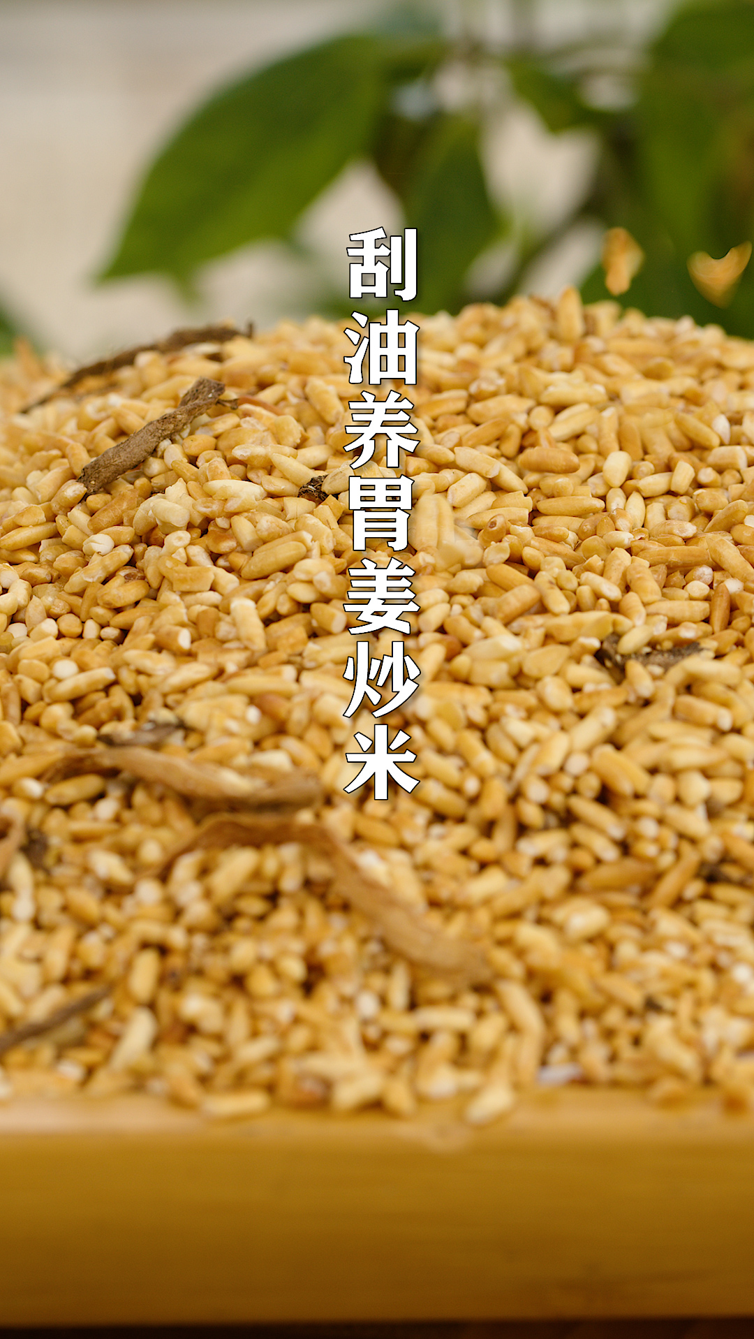 姜炒米做法简单,大鱼大肉吃多了可以去油腻