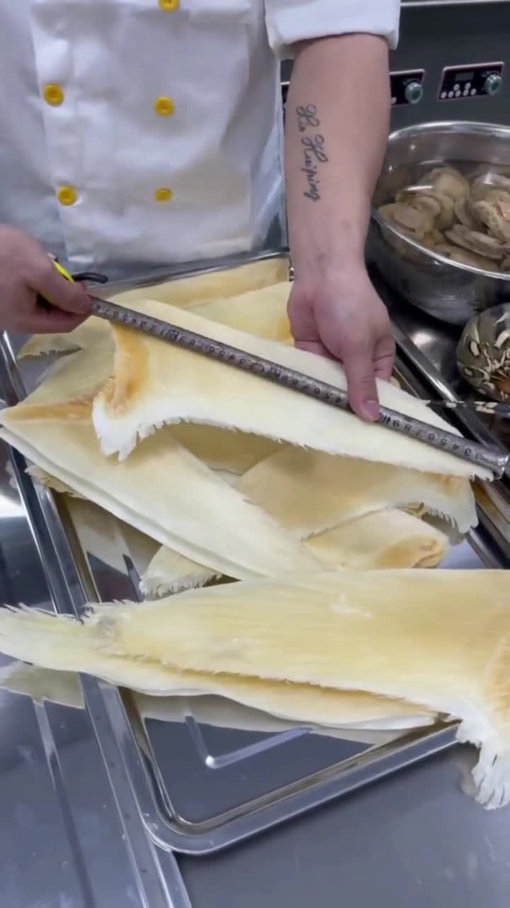 泡发鱼翅教程