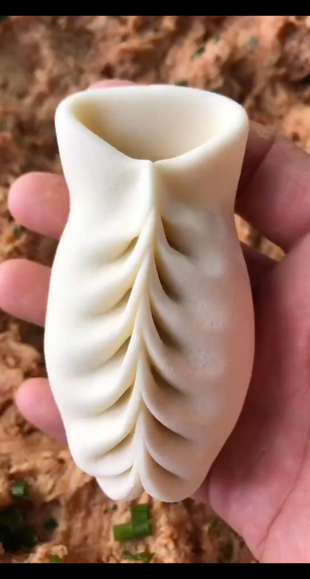 柳叶饺子包法教程
