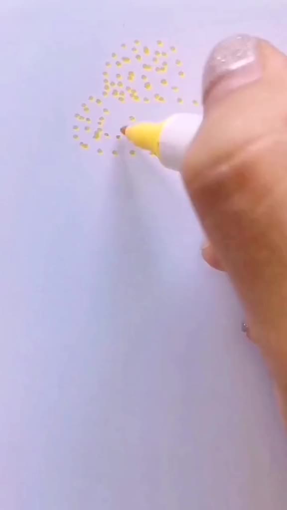 秋天的树这样画,简单极了太好看了简笔画秋天季节落叶深秋
