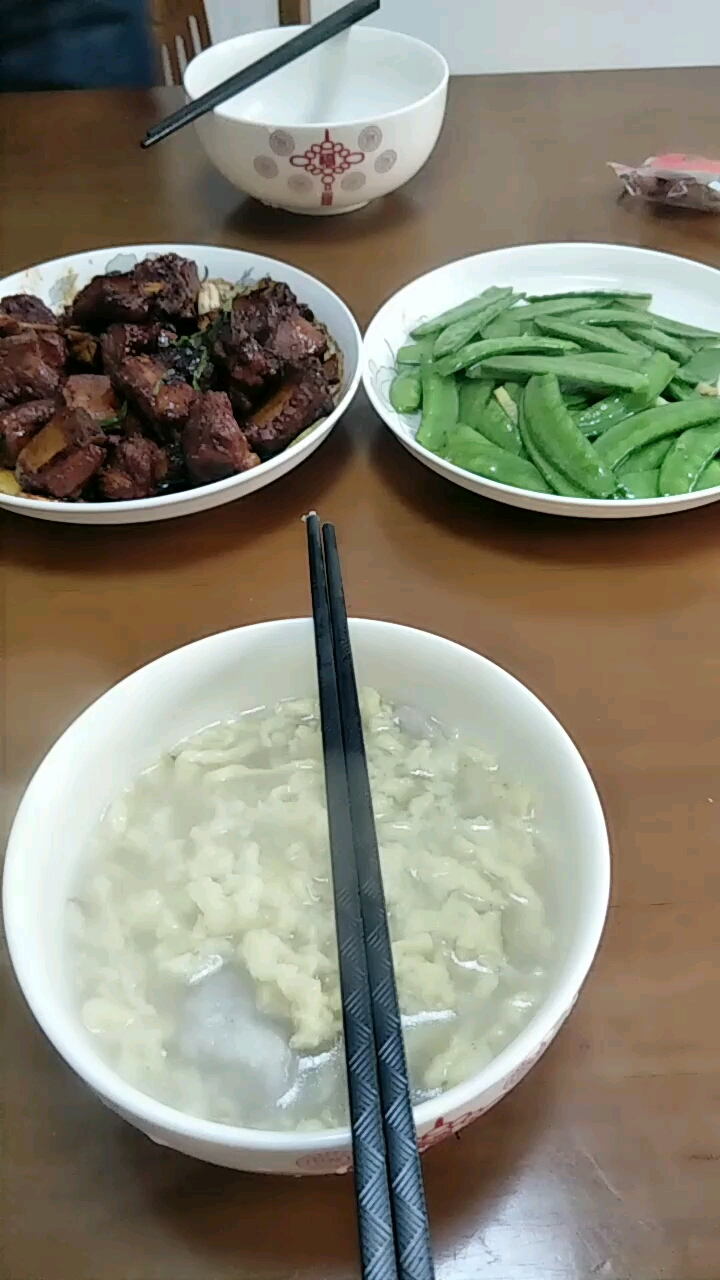 我和儿子的午餐