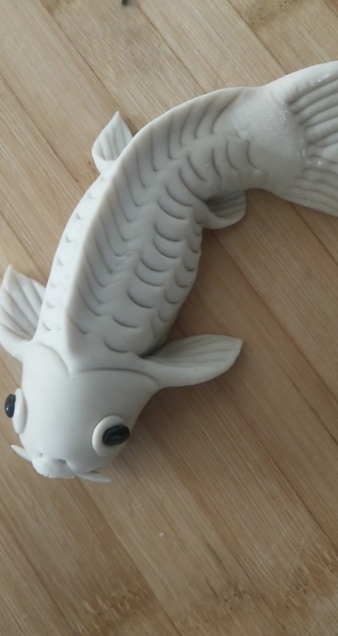 鱼馒头做法纯手工,不用磨具做出漂亮面鱼