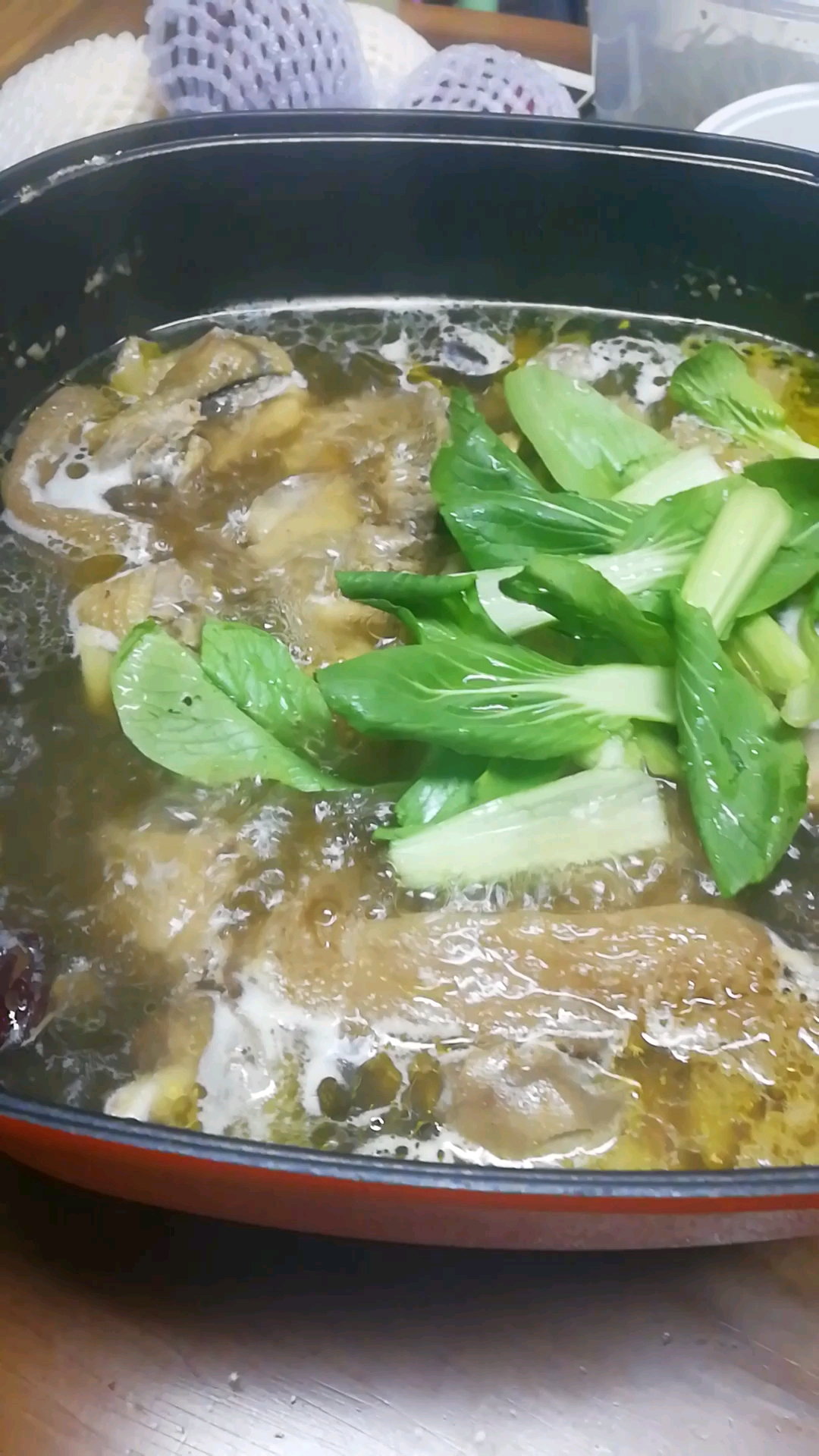 #宅在家里拍照片#鸡汤喝起来