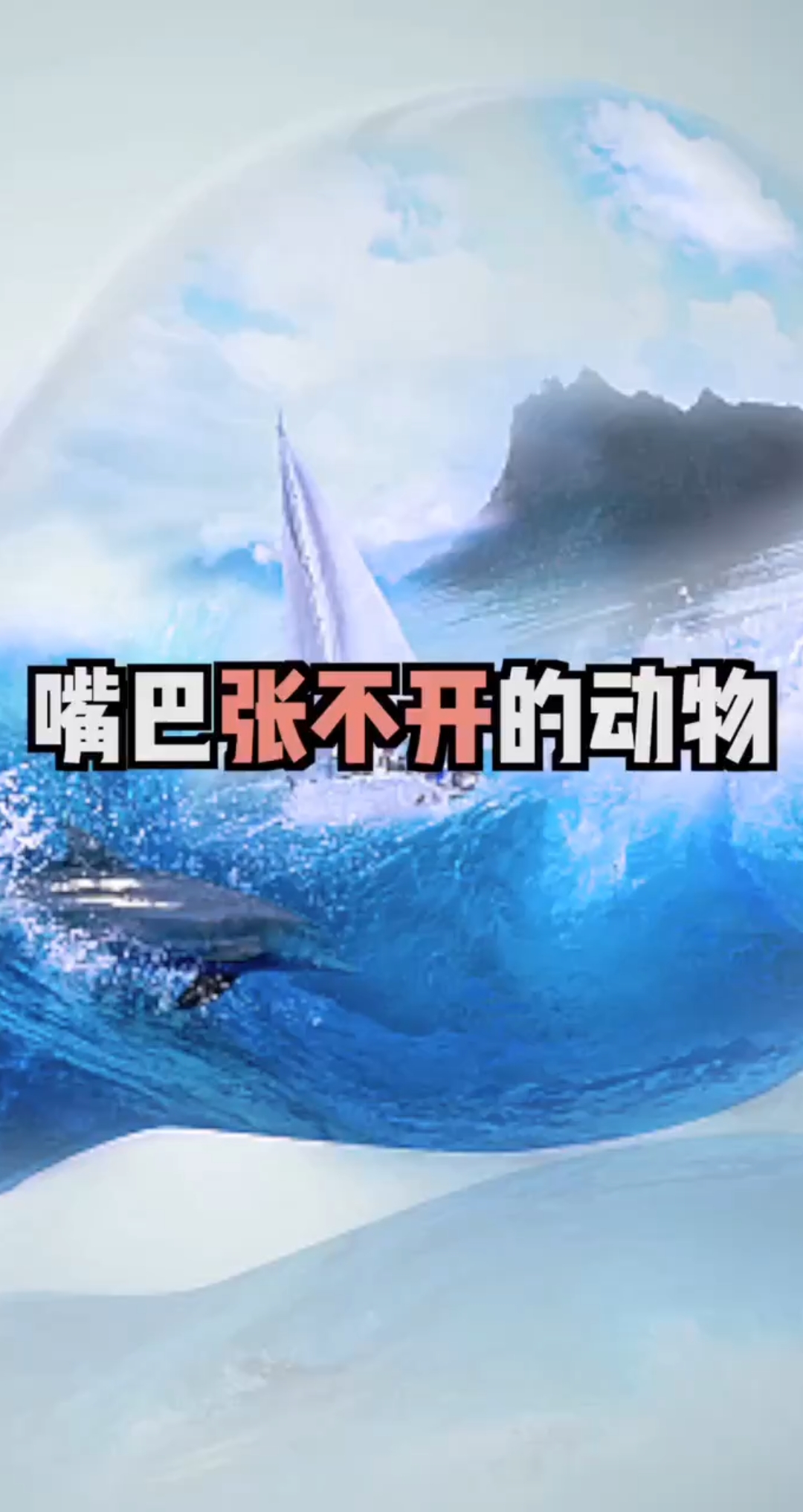 你不知道的动物冷知识,这种动物嘴巴竟然张不开,那怎么吃东西呢? 