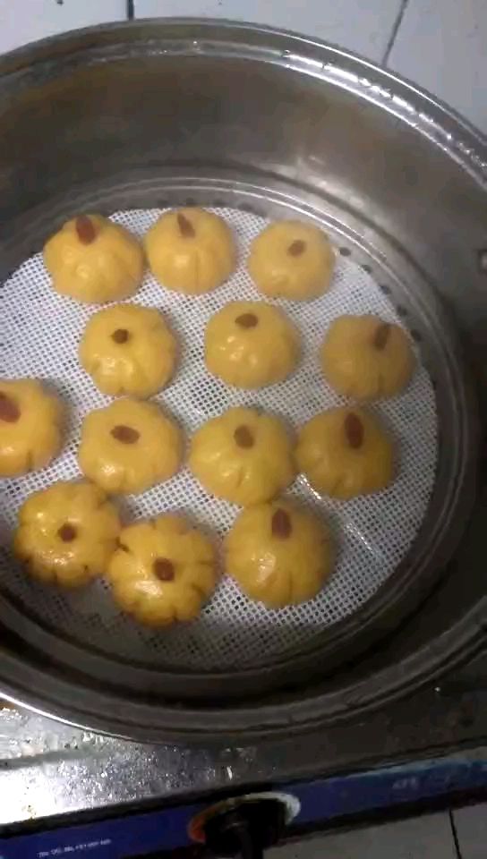 可爱的南瓜饼