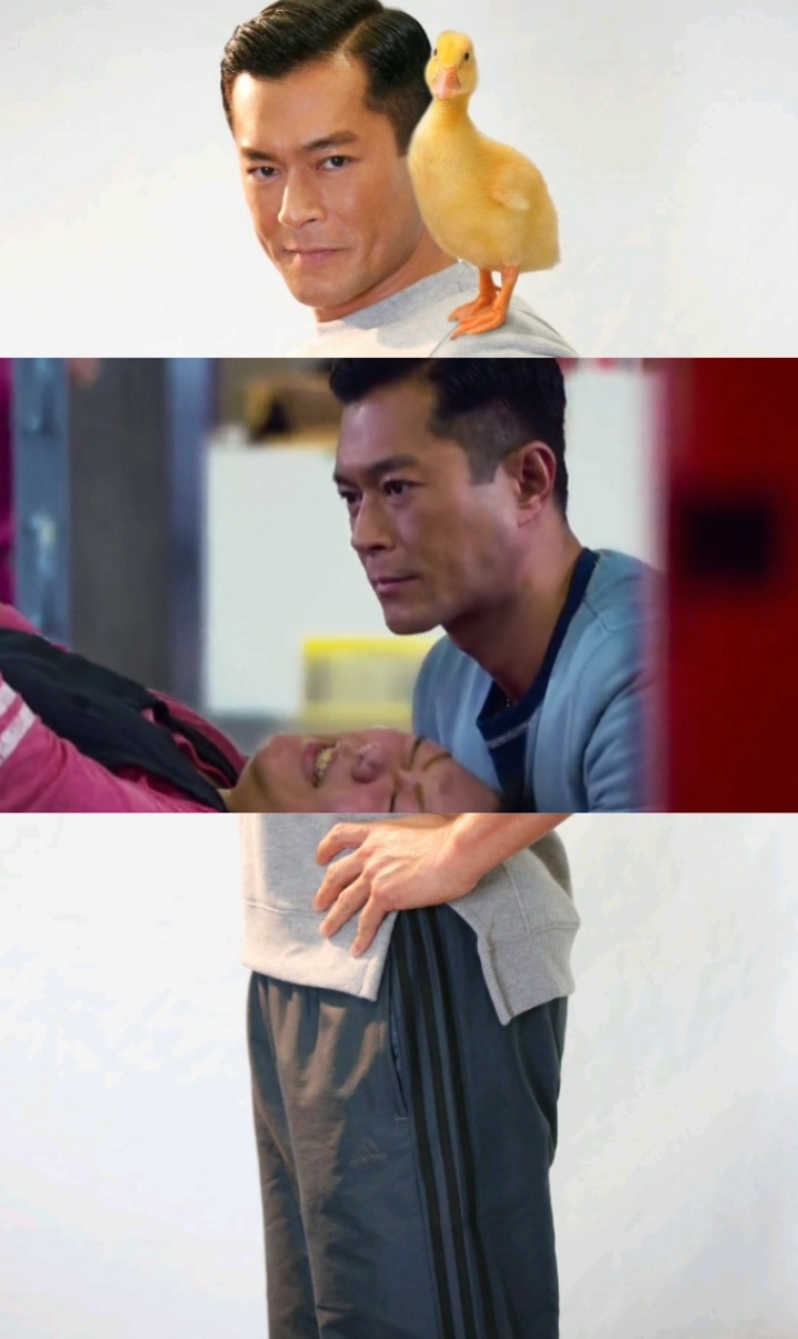 电影《十二金鸭》片段:古天乐健身房被肥婆袭胸。