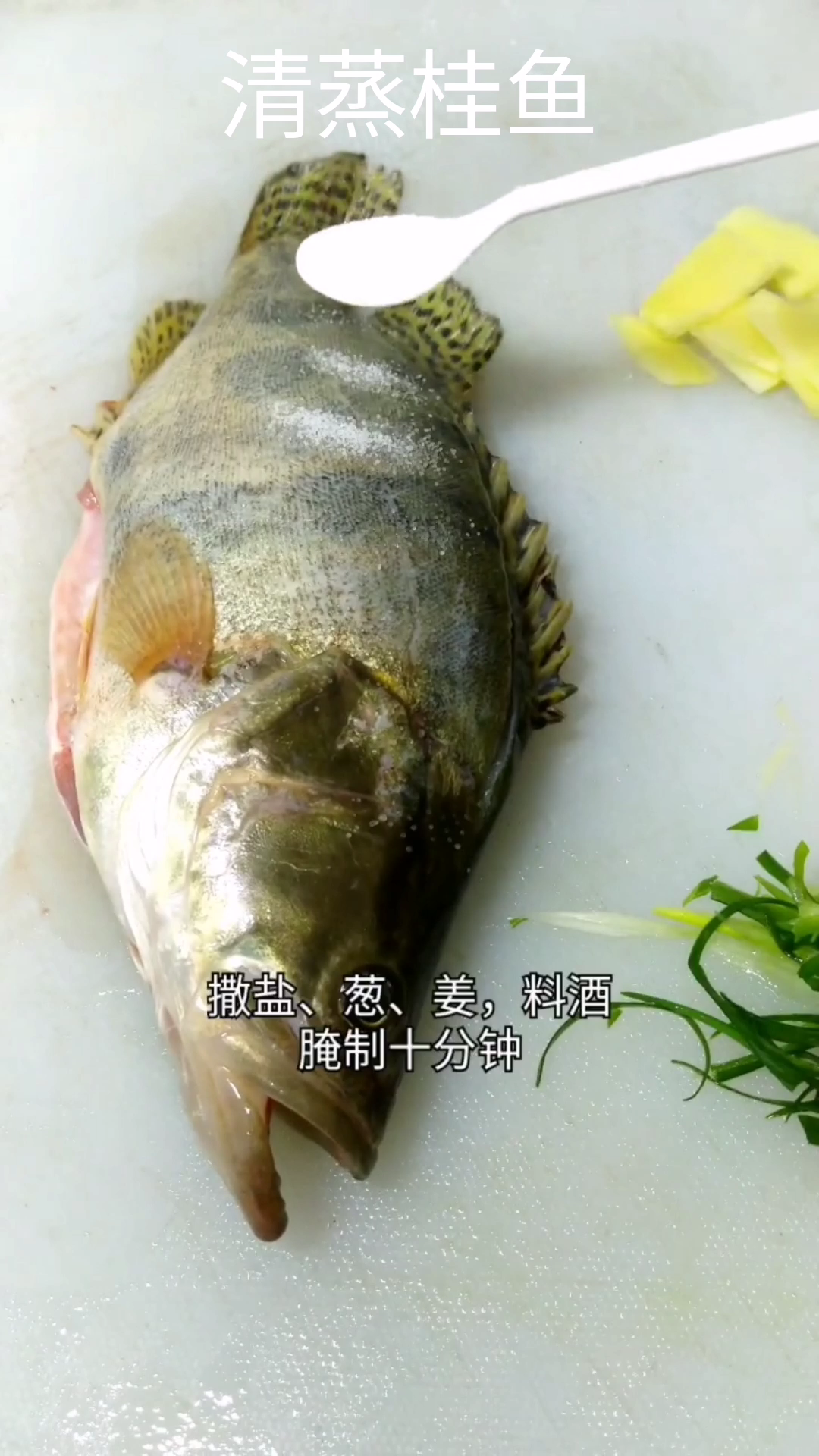 桂鱼的做法清蒸桂鱼