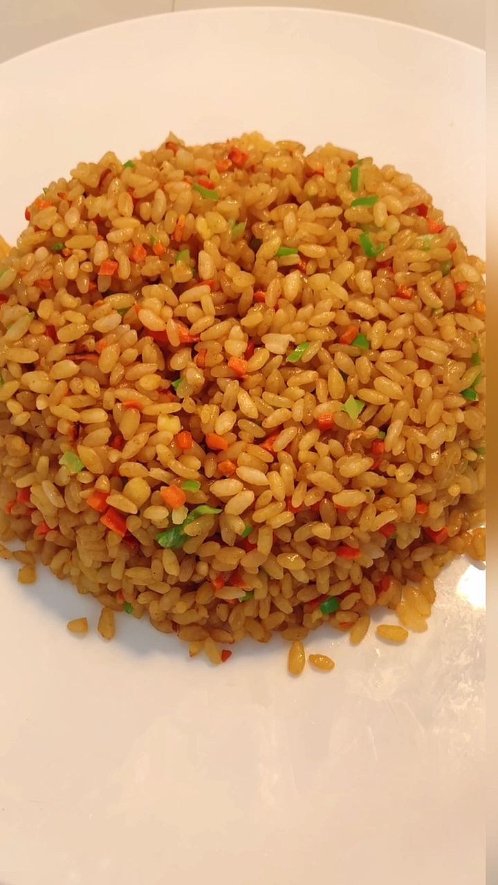 #自制美食#饭店的酱油炒饭为啥好吃?大厨教你正确做法,粒粒分明不粘锅!