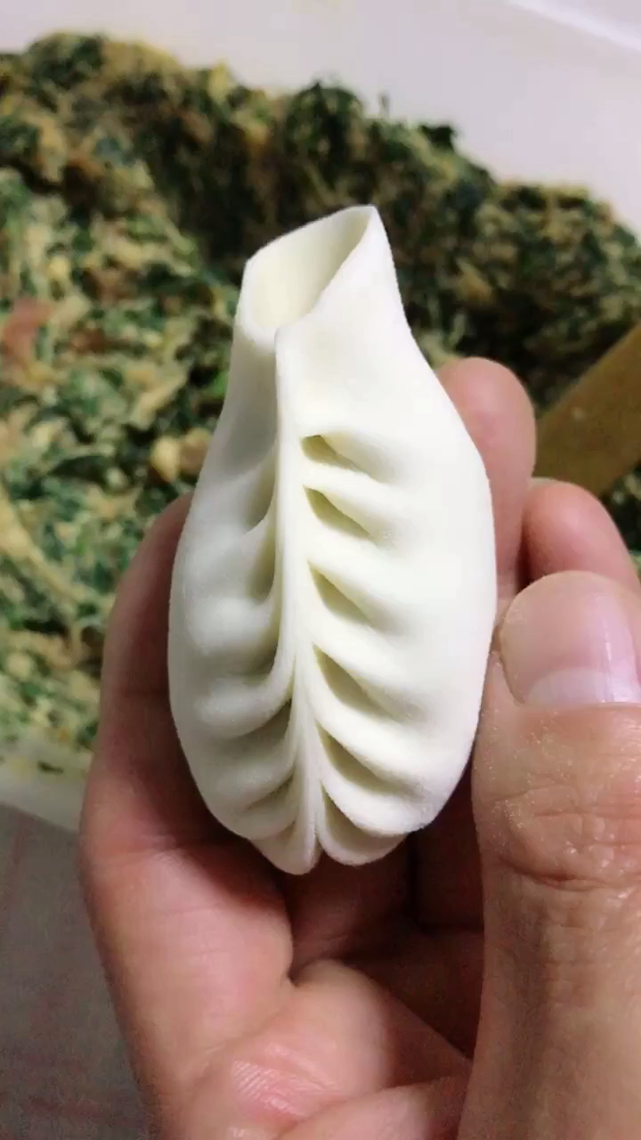 慢动作柳叶饺包法教程