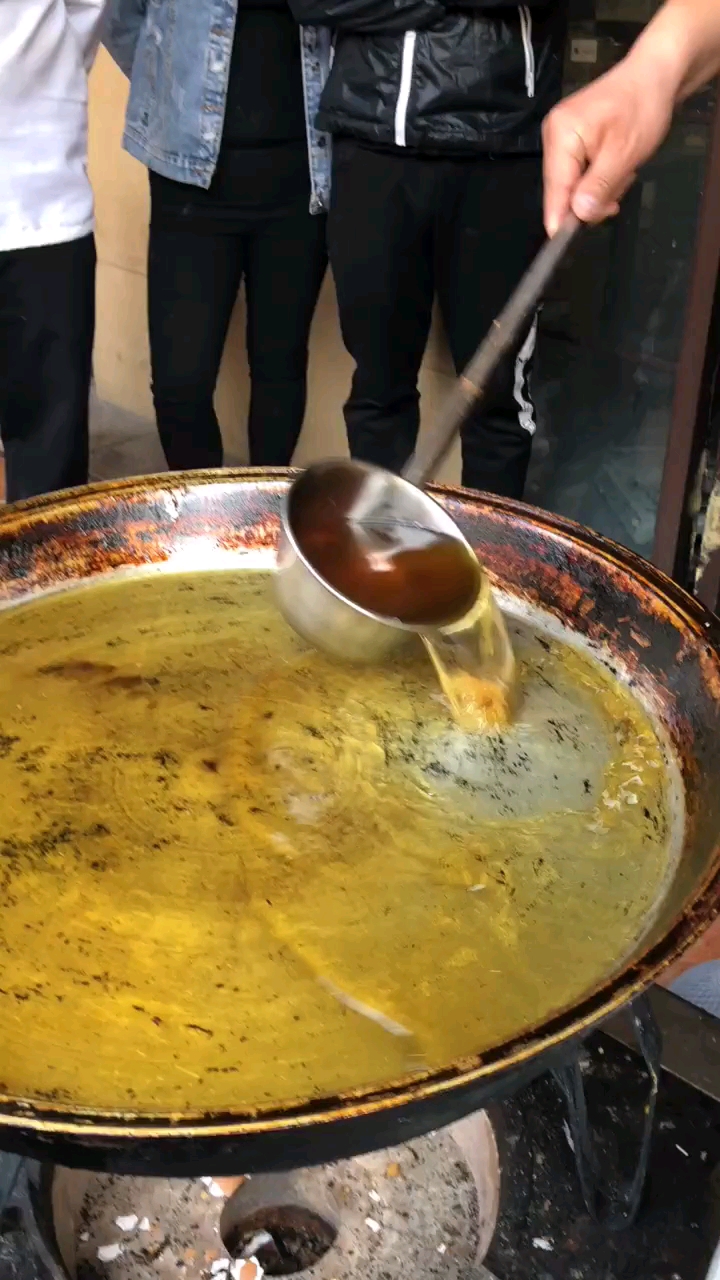 学炸油条