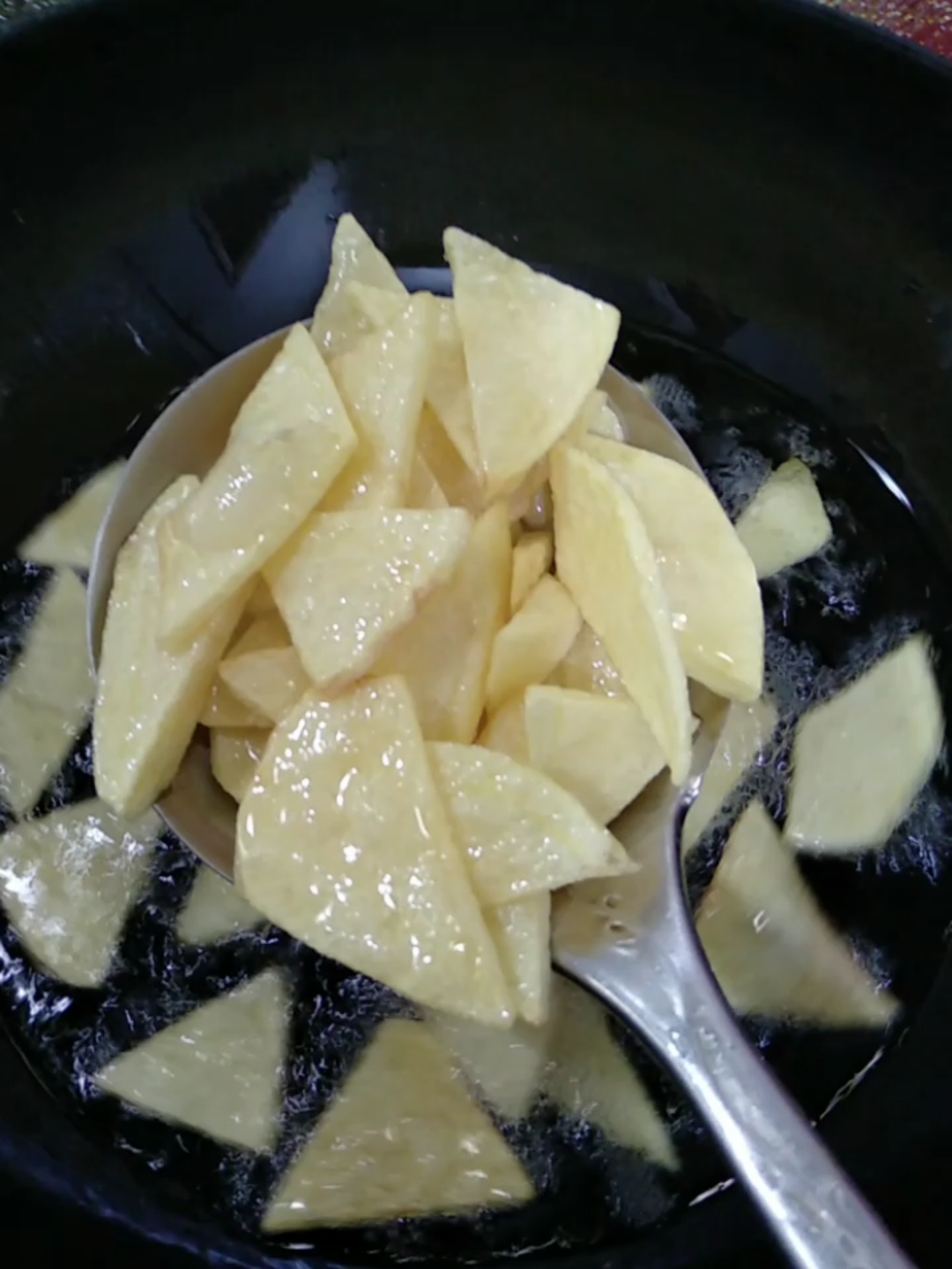 #自制美食#椒盐土豆片做法超级好吃
