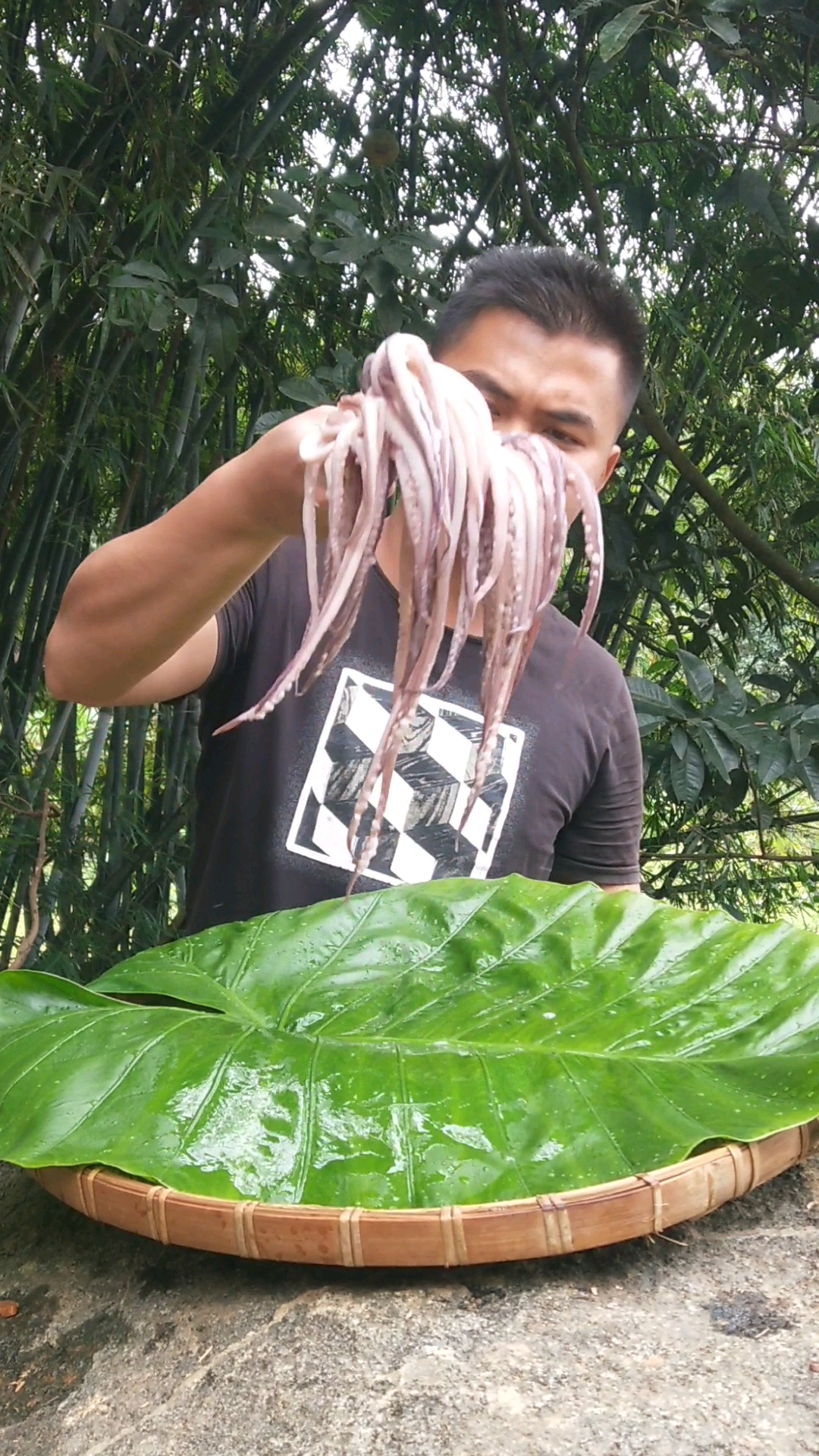 #食神大PK#今天烤鱿鱼丝,