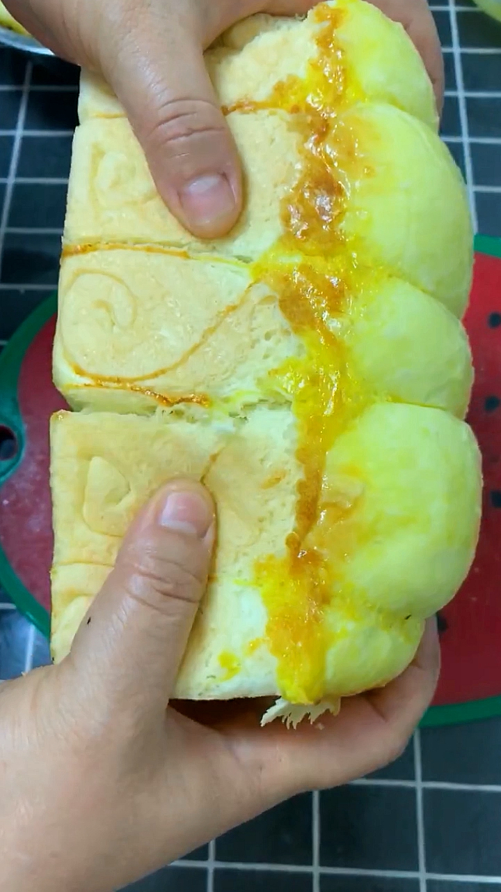 #自制美食#看了就学会的蒸面包