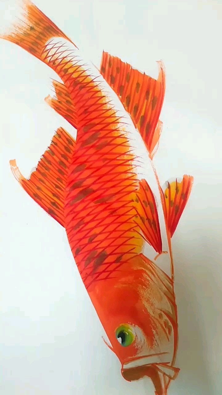 #快乐钓鱼#每天坚持画鱼