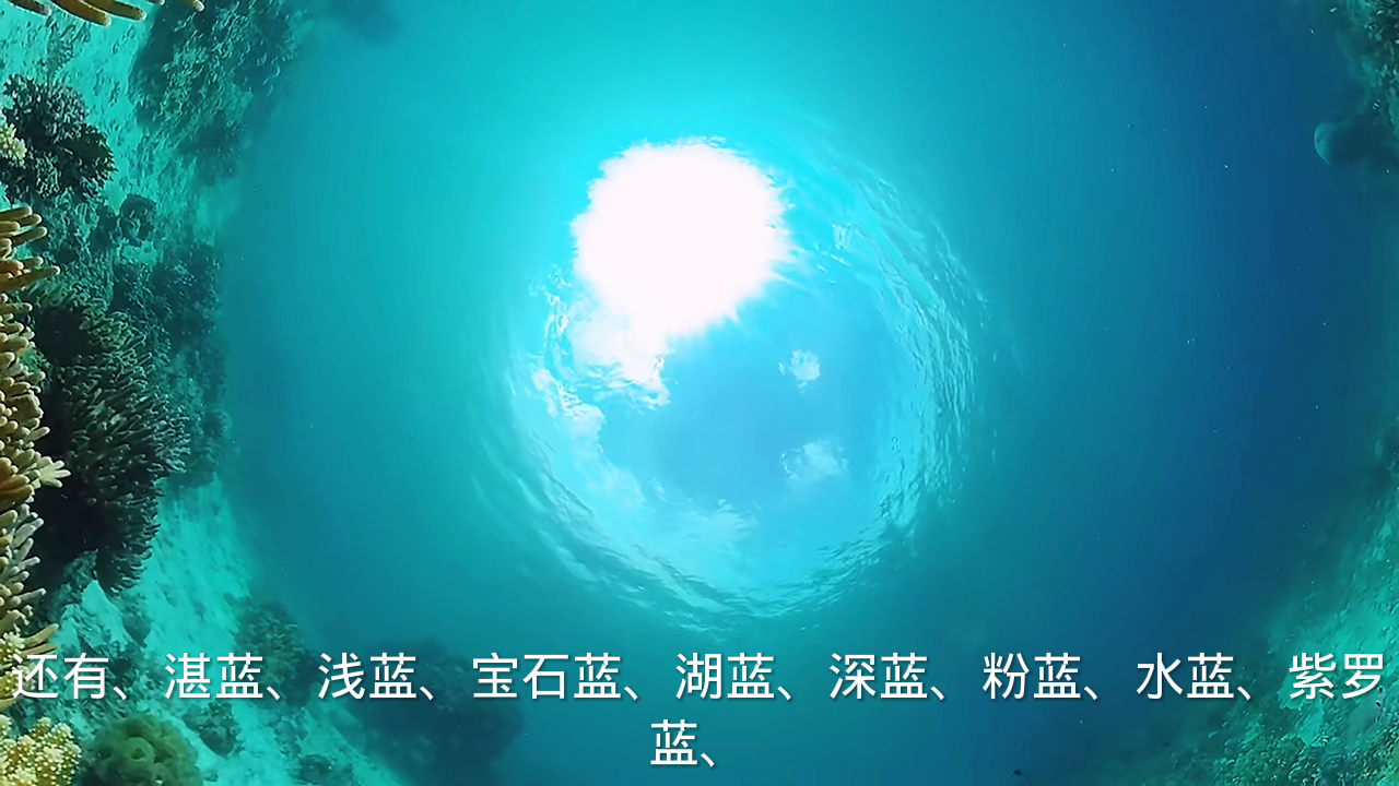 蓝色天蓝海蓝还有什么蓝?