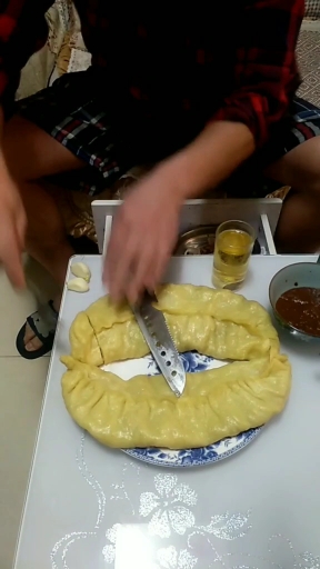 我包饺子天下第一块!剁馅揉面连包带蒸!十六分钟准吃饺子!