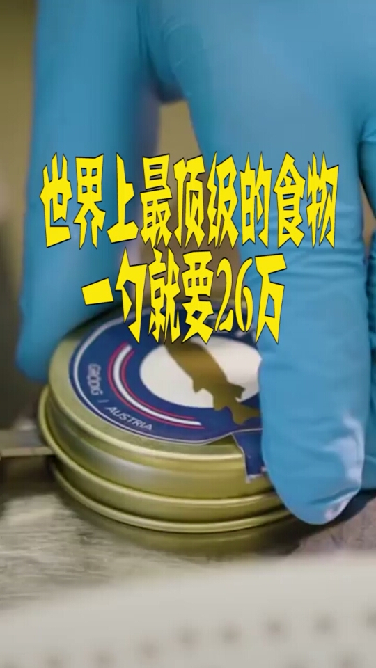 #知识来了#世界上最顶级的食物一勺就要26万