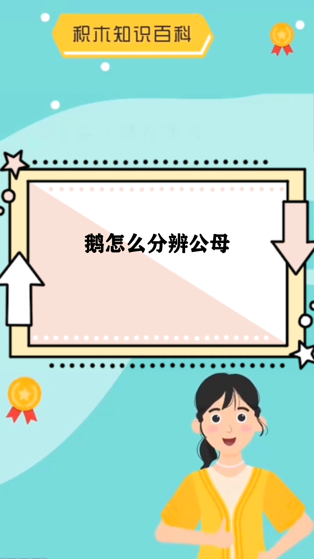鹅怎么分辨公母的
