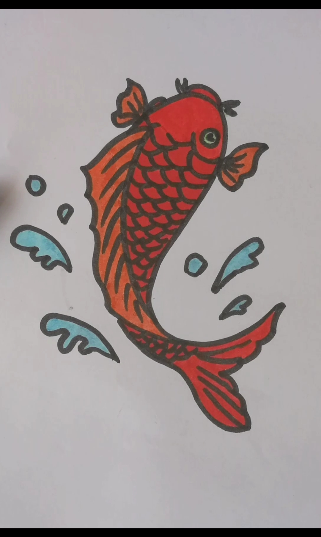 #创意简笔画#欢哥教你用字母S简单画鱼,一看就会。