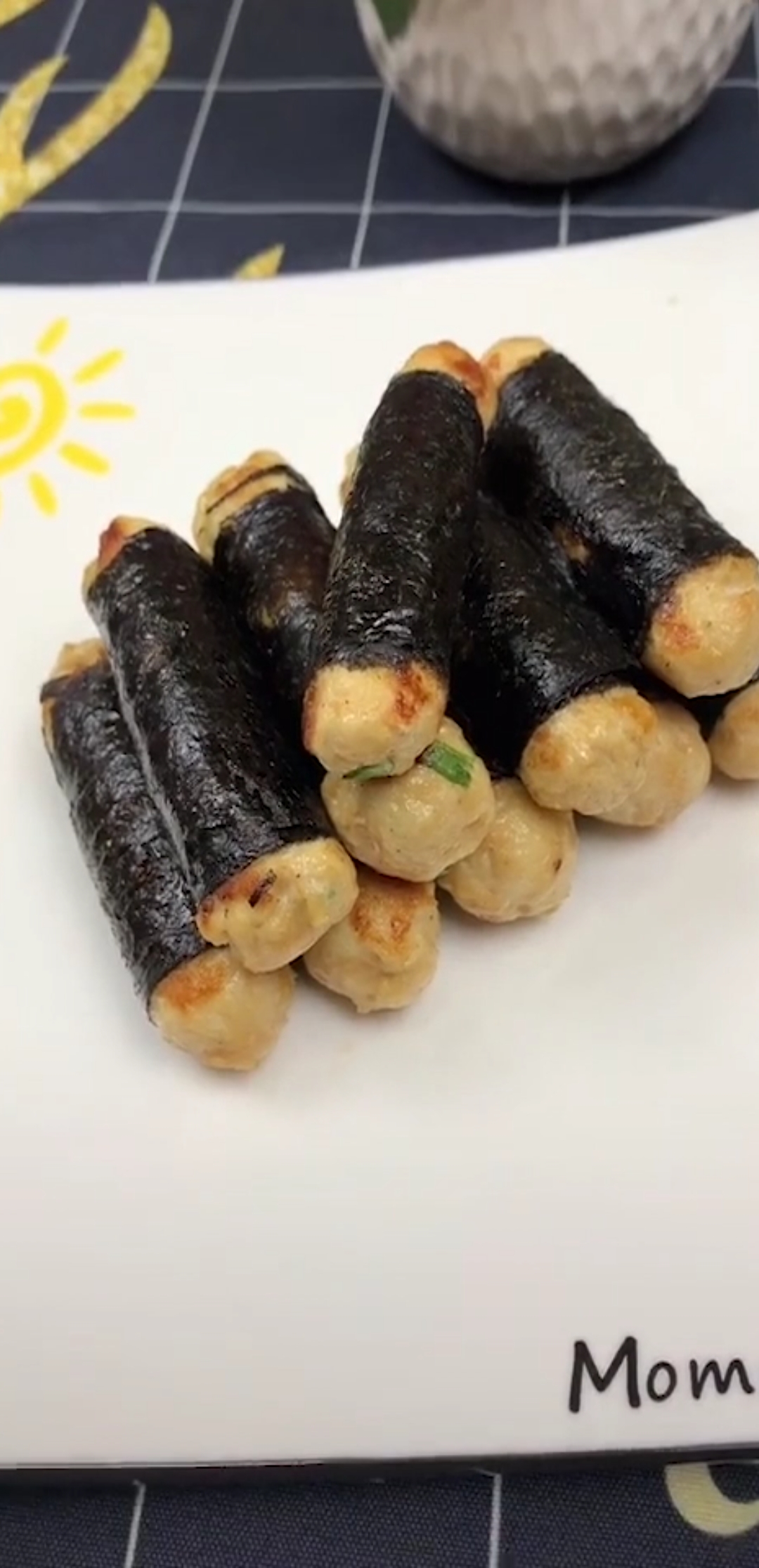 低卡海苔鸡肉卷,低卡低热量