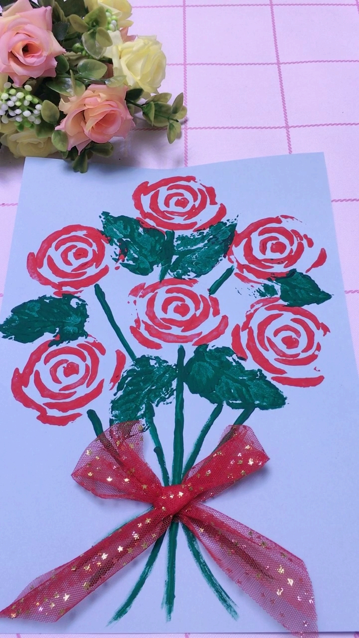 亲子手工,蔬菜这样玩
