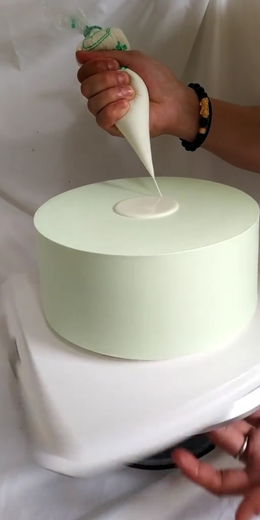 #生日蛋糕#蛋糕制作过程,这个颜色可喜欢