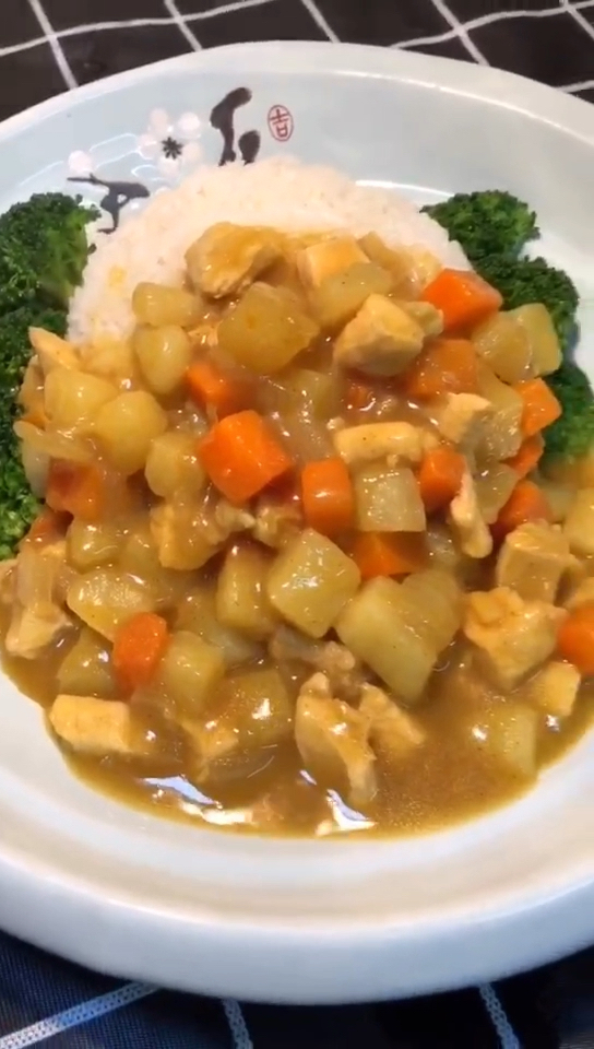 咖喱鸡脯肉