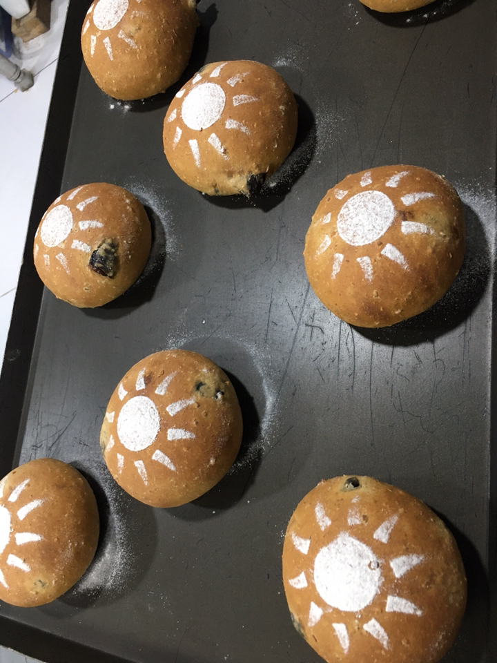 西梅杂粮面包