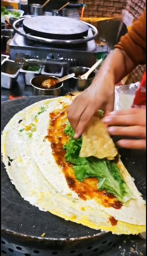 #秀出我的家乡味#杂粮煎饼配方在视频最后喜欢的可以截图保存
