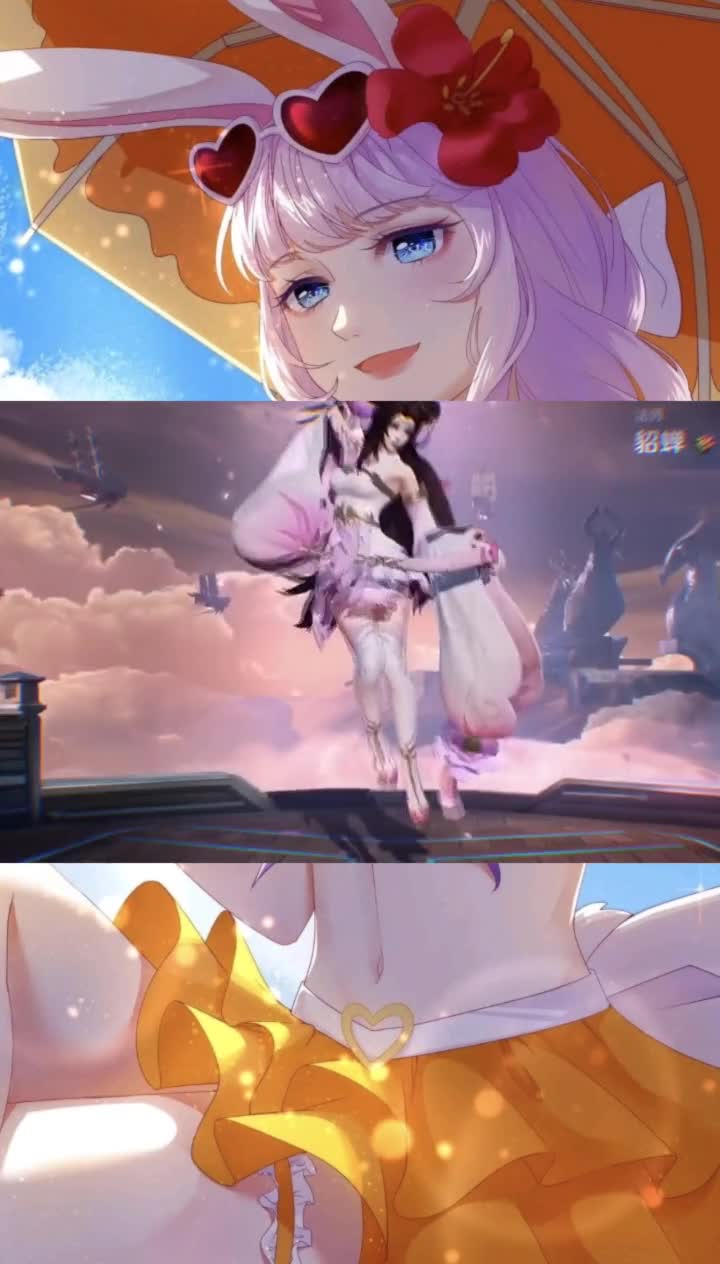 #王者荣耀热门#王者女英雄完美卡点你们爱了没