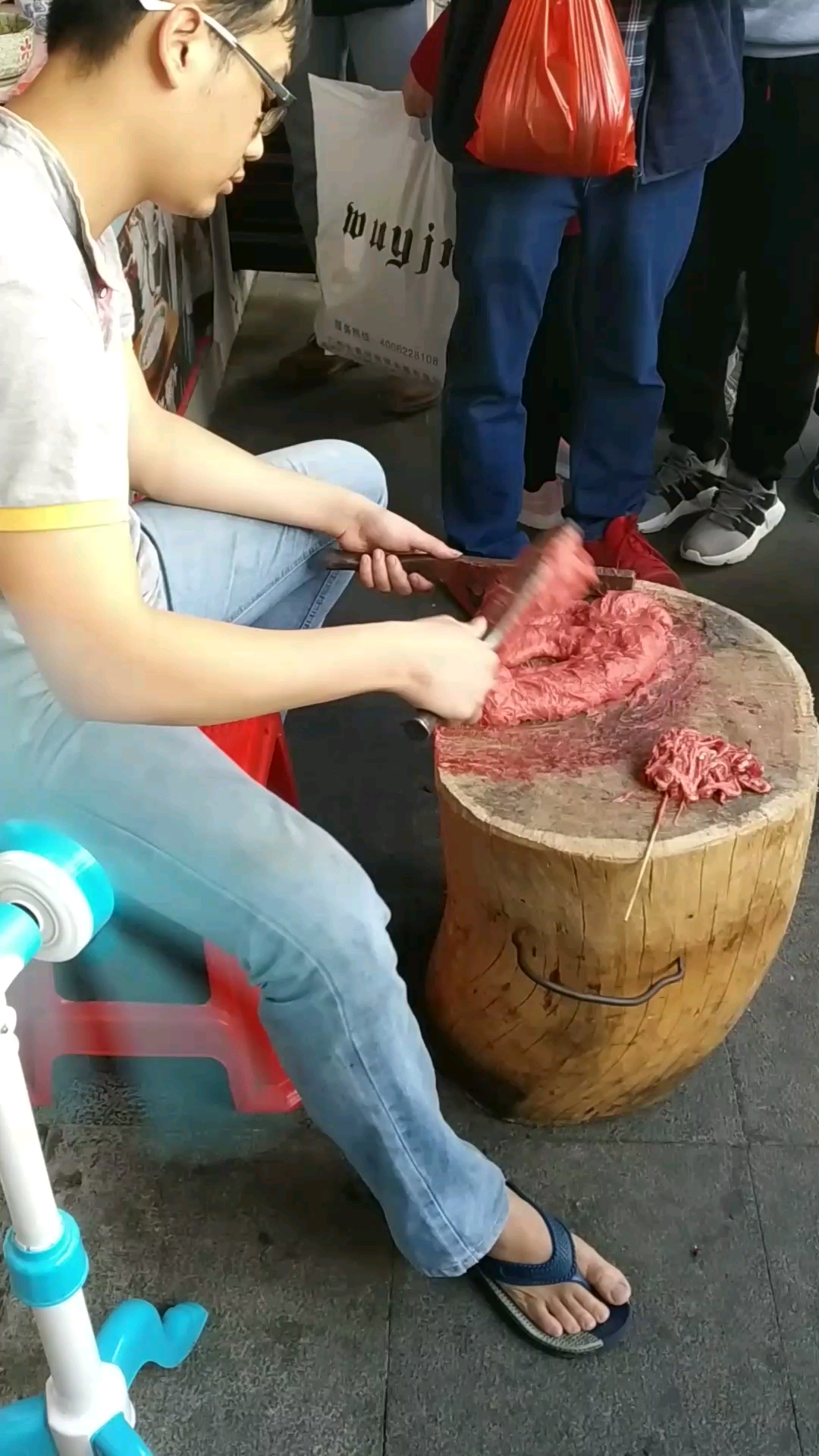 手捶牛肉丸看你看着流口水?