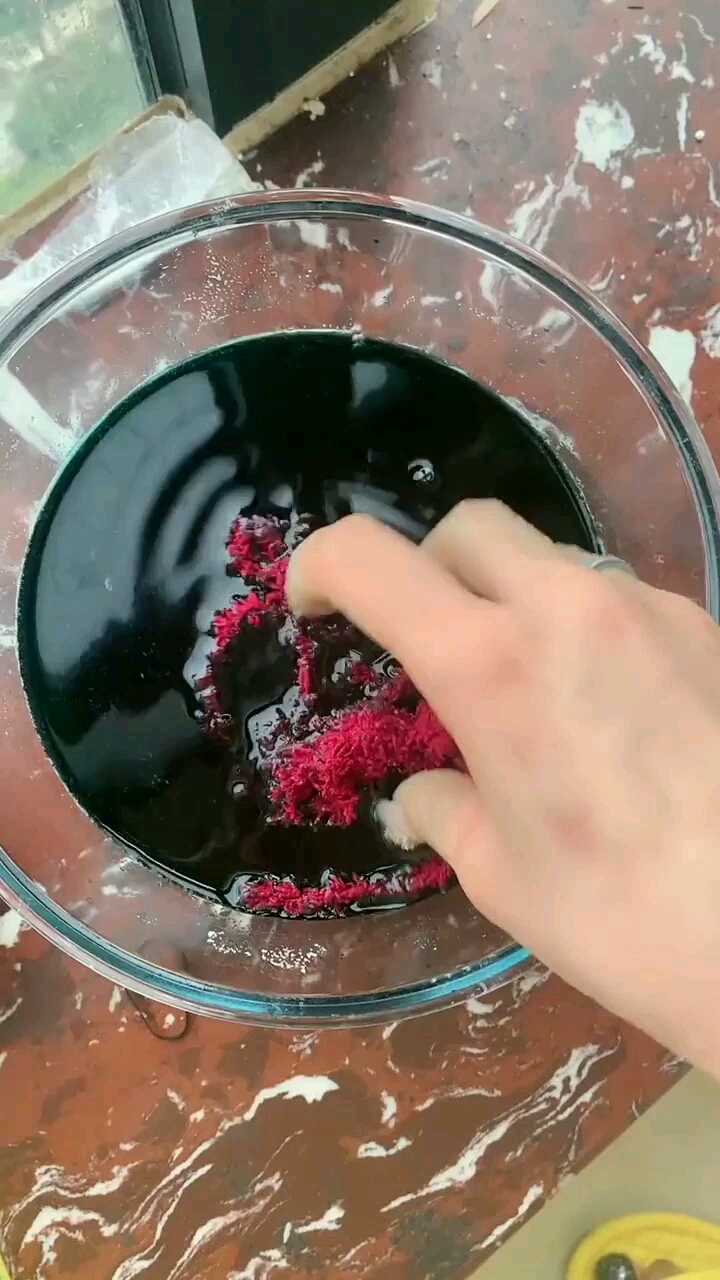 毛线居然种出来水晶!!印花鸡蛋也很美!!