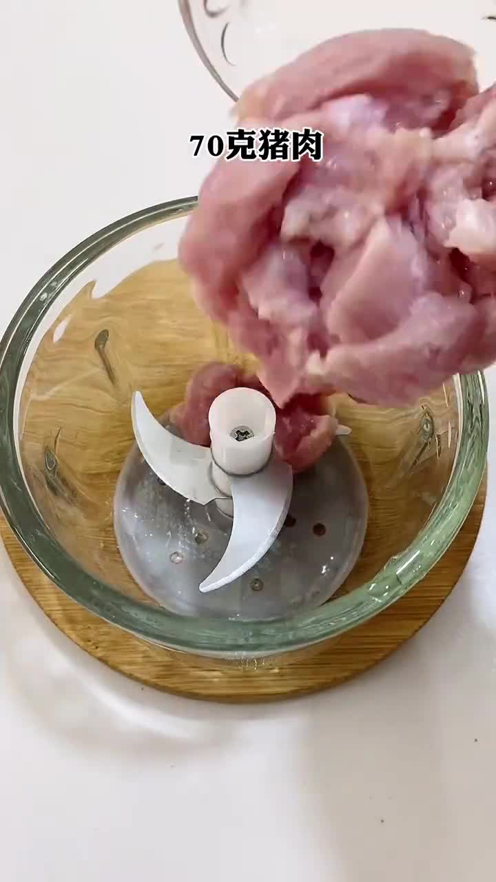 猪肉山药丸子,可以做丸子汤给宝宝喝