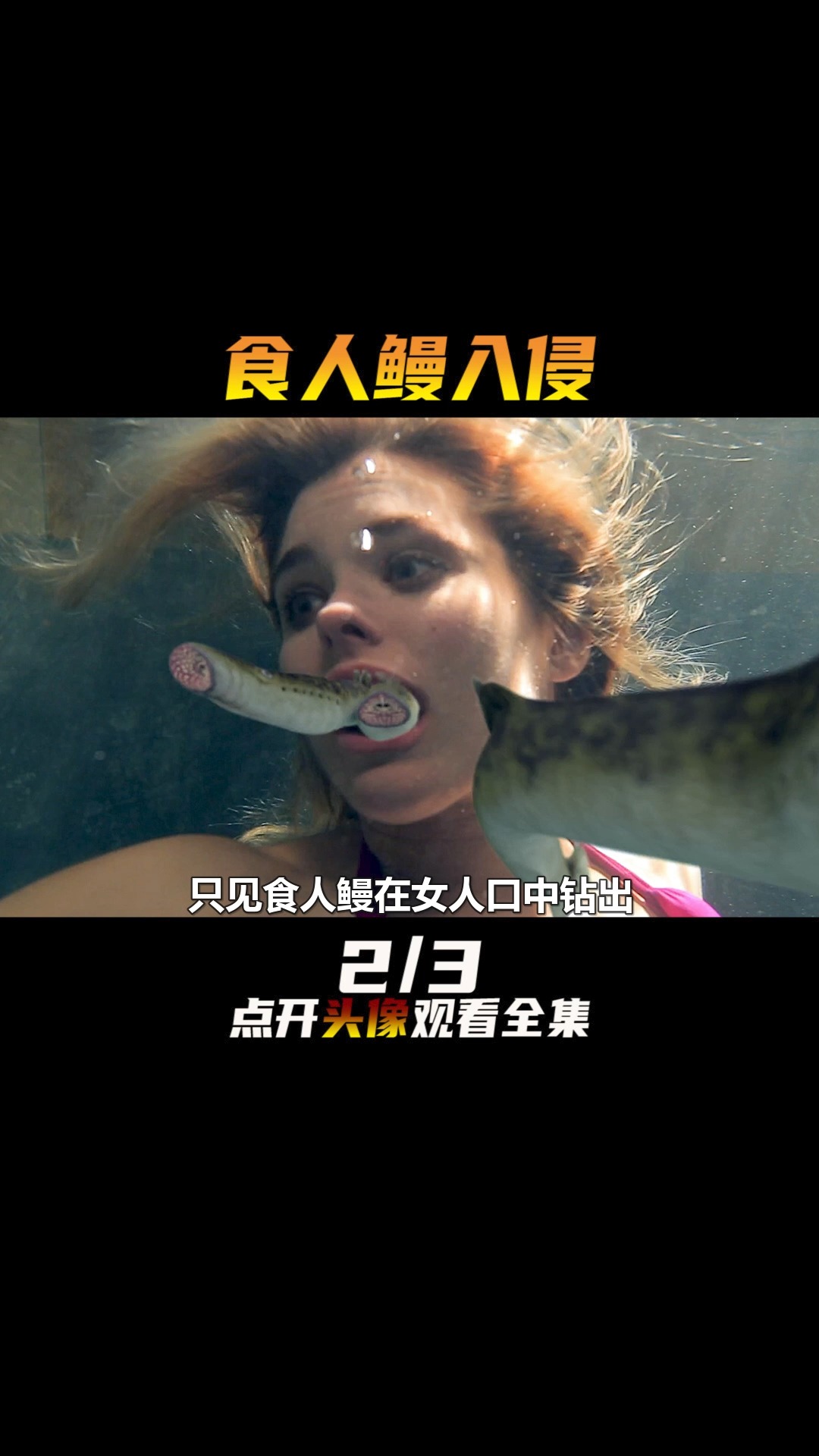 #电影解说#鳗鱼入侵人鳗大战