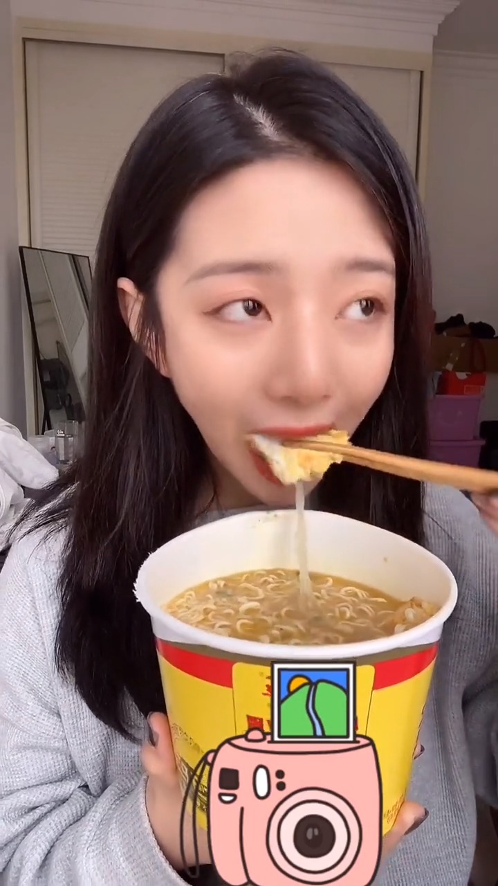 粉菜蛋面好吃!