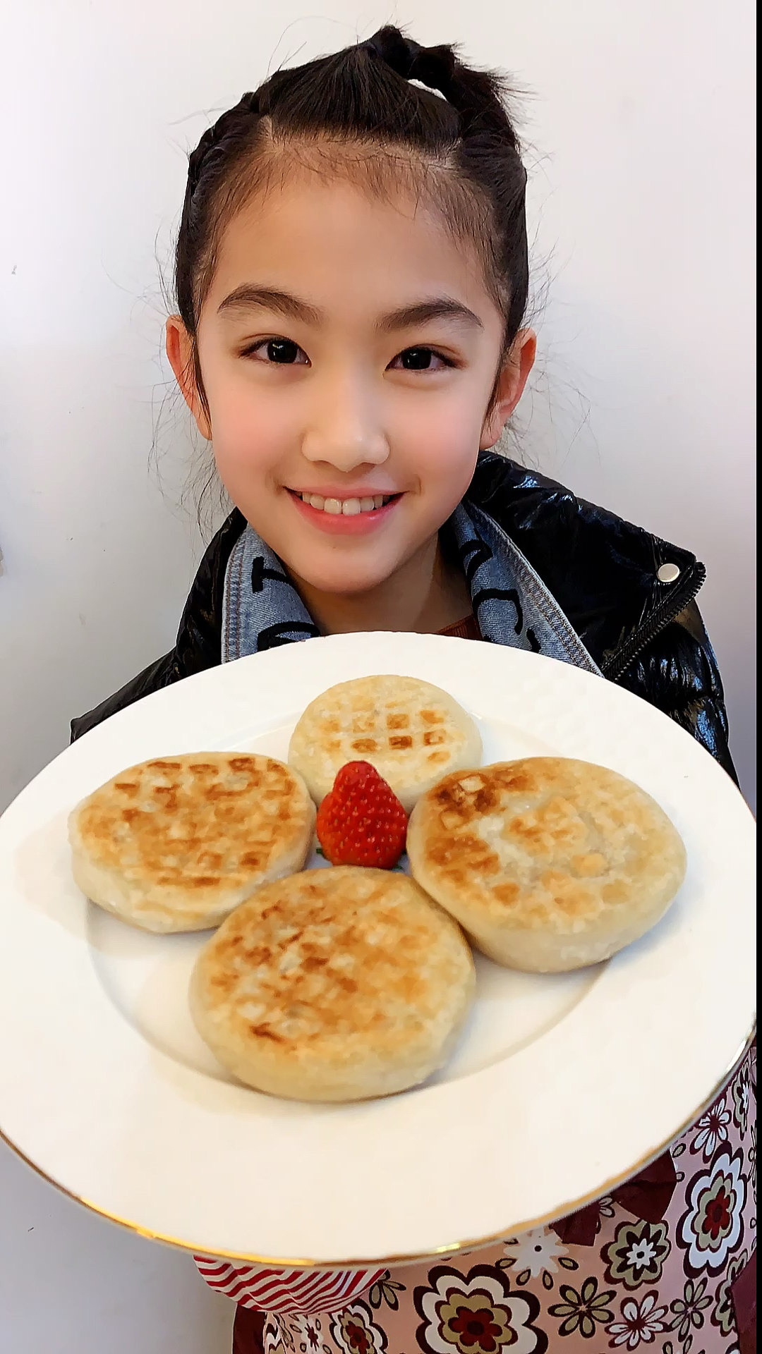 #自制美食#面粉嚯嚯完了!今天用粘米粉、糯米粉、肉松搭配了一道美食!这香味值得你尝试哦